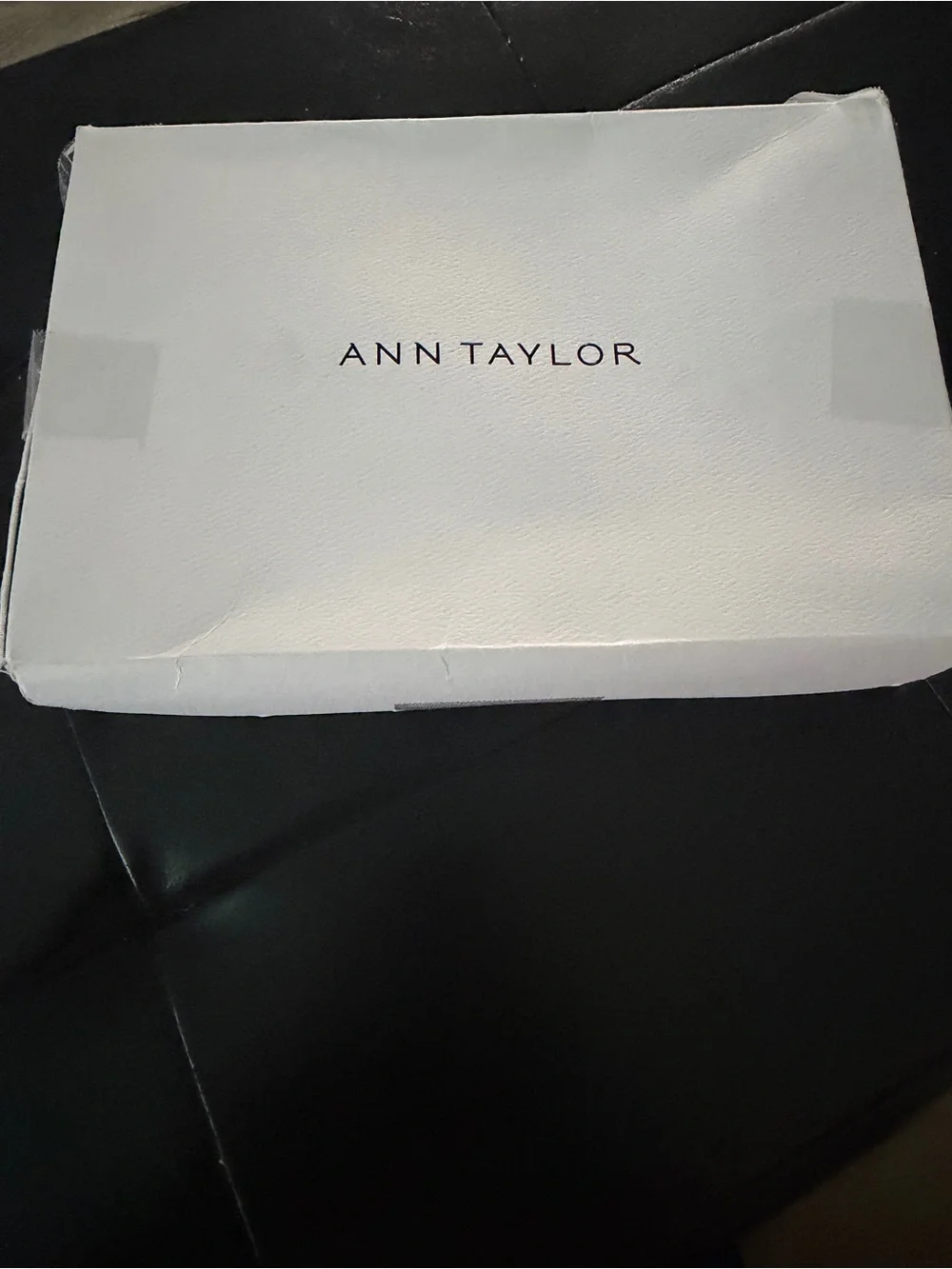 Ann Taylor Silver Floral Necklace and Hoop Earring Set - Picture 3 of 4